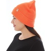 image:image100 Merino Wool  Midweight Everyday Knit Cuff Beanie  Warm Winter HatBlaze Orange