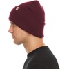 image:image100 Merino Wool  Midweight Everyday Knit Cuff Beanie  Warm Winter HatBurgundy