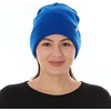 image:image100 Merino Wool  Midweight Everyday Knit Cuff Beanie  Warm Winter HatRoyal Blue