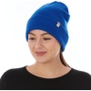 image:image100 Merino Wool  Midweight Everyday Knit Cuff Beanie  Warm Winter HatRoyal Blue