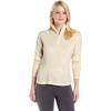 image:image100 Merino Wool  Midweight Womens 14 Zip  MidlayerCream