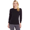 image:image100 Merino Wool  Womens Heavyweight Top and Bottom  Thermal Base Layer Set  Black  Large