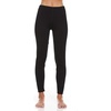 image:image100 Merino Wool  Womens Heavyweight Top and Bottom  Thermal Base Layer Set  Black  Small