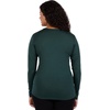 image:image100 Merino Wool  Womens Midweight Base Layer  Long Sleeve Crew170 Lightweight Forest Green