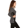 image:image100 Merino Wool  Womens Midweight Base Layer  Long Sleeve Crew235 Midweight Charcoal Gray Black