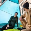 image:image100 Merino Wool  Womens Midweight Base Layer  Long Sleeve Crew235 Midweight Forest Green