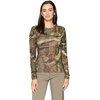 image:image100 Merino Wool  Womens Midweight Base Layer  Long Sleeve Crew235 Midweight Mossy Oak