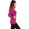 image:image100 Merino Wool  Womens Midweight Base Layer  Long Sleeve Crew235 Midweight Radiant Violet