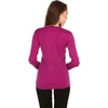 image:image100 Merino Wool  Womens Midweight Base Layer  Long Sleeve Crew235 Midweight Radiant Violet