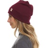 image:image100 Merino Wool Cuff Beanie  Mens amp Womens Warm Winter Hat  Watch Cap  Toque  Novelty Beanie  One Size Fits MostBurgundy