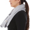 image:image100 Merino Wool Everyday Knit Infinity Scarf  Winter Loop Scarf  Midweight Scarves for Women and MenAsh Gray