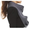 image:image100 Merino Wool Everyday Knit Infinity Scarf  Winter Loop Scarf  Midweight Scarves for Women and MenCharcoal Gray