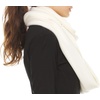 image:image100 Merino Wool Everyday Knit Infinity Scarf  Winter Loop Scarf  Midweight Scarves for Women and MenNatural Cream