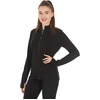 image:image100 Merino Wool Full Zip  Womens Expedition Heavy Weight Zip Up SweatshirtBlack