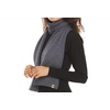 image:image100 Merino Wool Minus33 Everyday Knit Scarf  Winter Scarf  Midweight Scarves for Women and MenCharcoal Gray