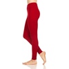 image:image100 Merino Wool Womens Base Layer Bottoms  Thermal Underwear  No Itch Renewable Fabric170 Lightweight True Red