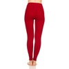 image:image100 Merino Wool Womens Base Layer Bottoms  Thermal Underwear  No Itch Renewable Fabric170 Lightweight True Red