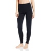 image:image100 Merino Wool Womens Base Layer Bottoms  Thermal Underwear  No Itch Renewable Fabric170 Ligthweight Black