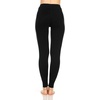 image:image100 Merino Wool Womens Base Layer Bottoms  Thermal Underwear  No Itch Renewable Fabric235 Midweight Black