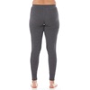 image:image100 Merino Wool Womens Base Layer Bottoms  Thermal Underwear  No Itch Renewable Fabric235 Midweight Charcoal Gray