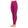 image:image100 Merino Wool Womens Base Layer Bottoms  Thermal Underwear  No Itch Renewable Fabric235 Midweight Radiant Violet