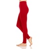 image:image100 Merino Wool Womens Base Layer Bottoms  Thermal Underwear  No Itch Renewable Fabric235 Midweight True Red