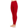 image:image100 Merino Wool Womens Base Layer Bottoms  Thermal Underwear  No Itch Renewable Fabric235 Midweight True Red