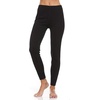 image:image100 Merino Wool Womens Base Layer Bottoms  Thermal Underwear  No Itch Renewable Fabric400 Expedition Black