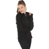 image:image100 Merino Wool Womens Expedition Weight Quarter Zip  Moisture Wicking SweaterBlack