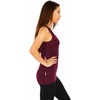 image:image100 Merino Wool Womens Lightweight Tank Top  Moisture Wicking Soft and Breathable Under ShirtBurgundy