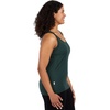 image:image100 Merino Wool Womens Lightweight Tank Top  Moisture Wicking Soft and Breathable Under ShirtForest Green