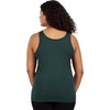 image:image100 Merino Wool Womens Lightweight Tank Top  Moisture Wicking Soft and Breathable Under ShirtForest Green
