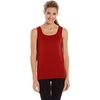 image:image100 Merino Wool Womens Lightweight Tank Top  Moisture Wicking Soft and Breathable Under ShirtTrue Red