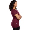 image:image100 Merino Wool Womens Lightweight Tshirt  Moisture Wicking Shirt  Anti OdorBurgundy