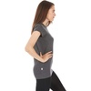image:image100 Merino Wool Womens Lightweight Tshirt  Moisture Wicking Shirt  Anti OdorCharcoal Gray