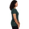 image:image100 Merino Wool Womens Lightweight Tshirt  Moisture Wicking Shirt  Anti OdorForest Green