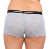 image:imageMerino Wool Boyshorts  Womens Underwear for Hiking  Moisture Wicking Underwear  Athletic AntiChafeAsh Gray