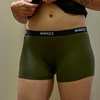 image:imageMerino Wool Boyshorts  Womens Underwear for Hiking  Moisture Wicking Underwear  Athletic AntiChafeOlive Drab