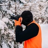 image:imageMerino Wool Glove Liner  Warm Base Layer  Ski Liner Glove  3 Season Wear  Multiple Colors and SizesBlaze Orange