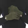 image:imageMerino Wool Glove Liner  Warm Base Layer  Ski Liner Glove  3 Season Wear  Multiple Colors and SizesOlive Drab