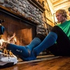 image:imageMerino Wool Ski and Snowboard SocksAzure Blue
