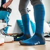 image:imageMerino Wool Ski and Snowboard SocksAzure Blue