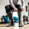 image:imageMerino Wool Ski and Snowboard SocksGray Heather
