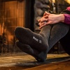 image:imageMerino Wool Ski and Snowboard SocksGray Heather