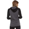 image:imageMidweight Womens Full Zip Hoodie  No Itch Renewable FabricCharcoal GrayBlack