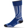 image:imageMinus33 Merino Wool Mountain Heritage Elite All Season Lightweight Snowboard Socks  Made in the USA  Over the Calf SocksBlue