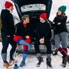 image:imageMinus33 Merino Wool Mountain Heritage Elite Full Cushion Over the Calf Ski Socks  Made in the USA  Warm Knee High SocksBlack