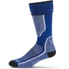 image:imageMinus33 Merino Wool Mountain Heritage Elite Full Cushion Over the Calf Ski Socks  Made in the USA  Warm Knee High SocksBlue