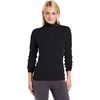 image:imageMinus33 Merino Wool Womens Woolverino Micro 14 ZipBlack