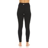 image:imageMinus33 Merino Wool Woolverino Womens Micro Leggings 84 Merino Wool 12 Nylon 4 Spandex Black XXLarge